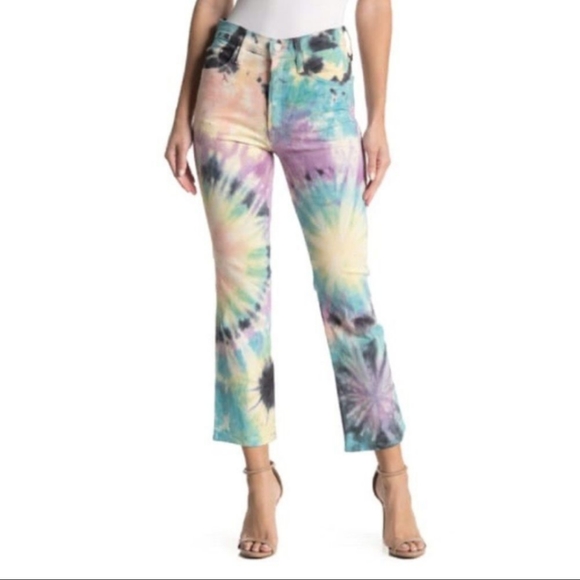 MOTHER Denim - Mother Superior/The Tripper/Swirling Secrets/ High rise/Tie Dye/ Jean Si…
